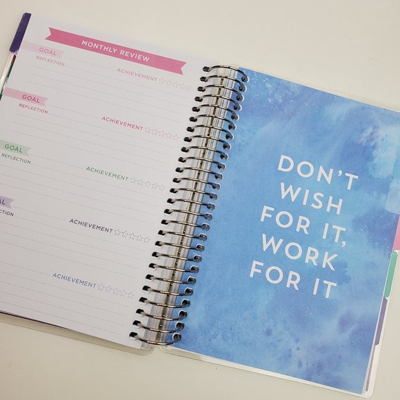 BOGO 12 Month Fitness Planner MAKE YOURSELF PROUD - Picture 9 of 11